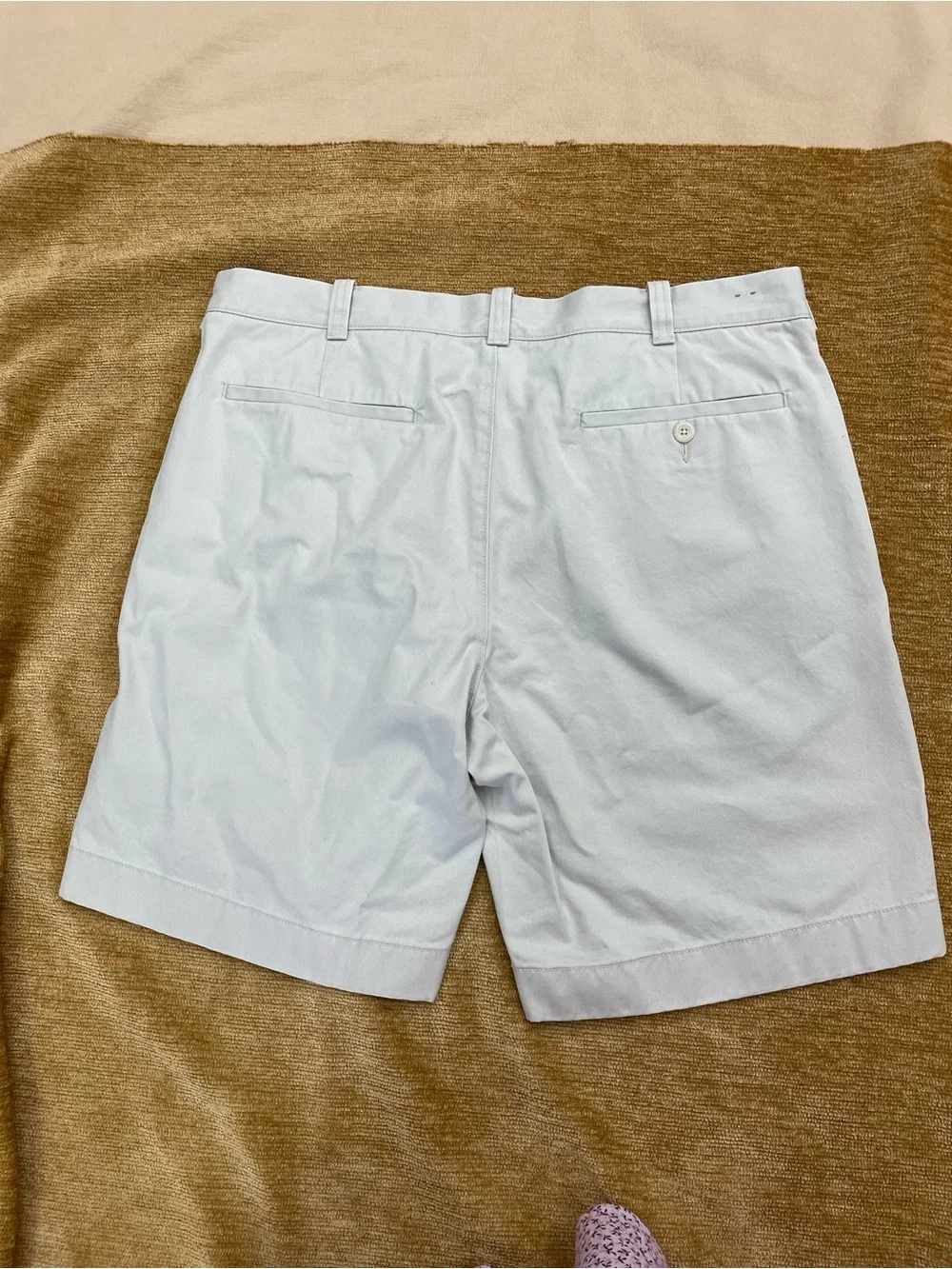 J Crew men’s size 36 khaki color Classic Cotton Chino Shorts